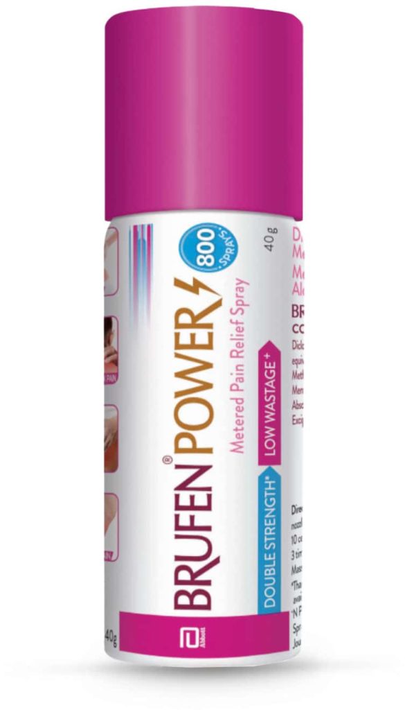 BRUFEN POWER SPRAY 40 GM