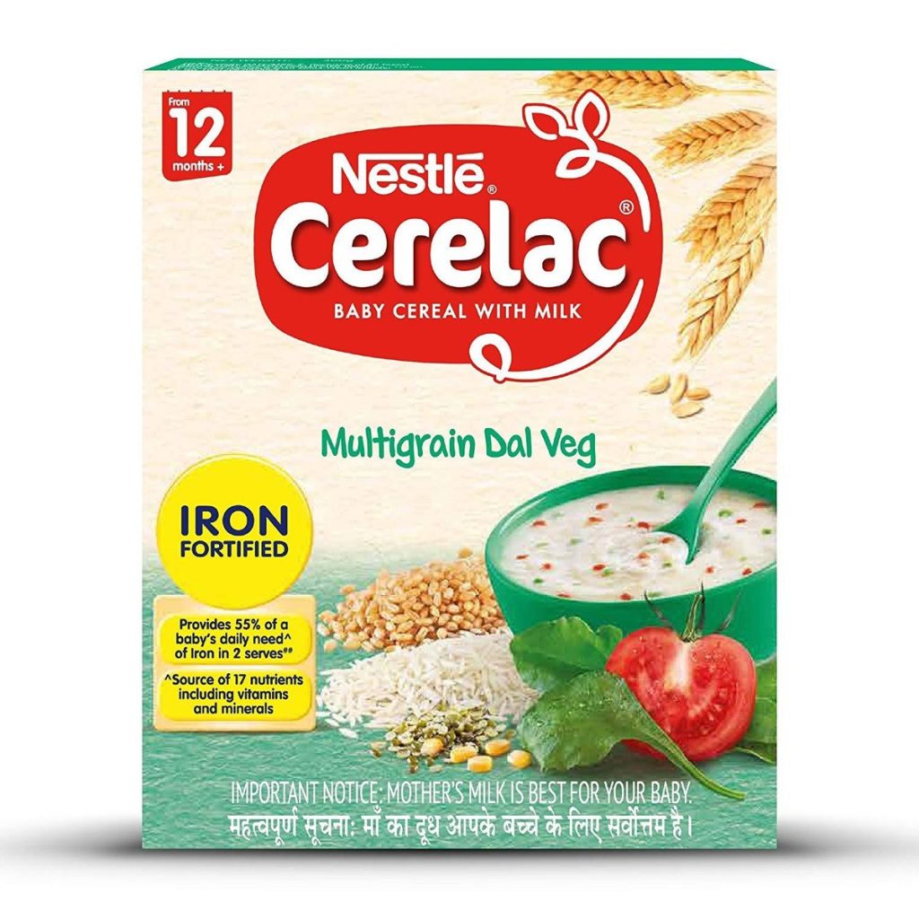 CERELAC 4 DAL VEG 375 GM