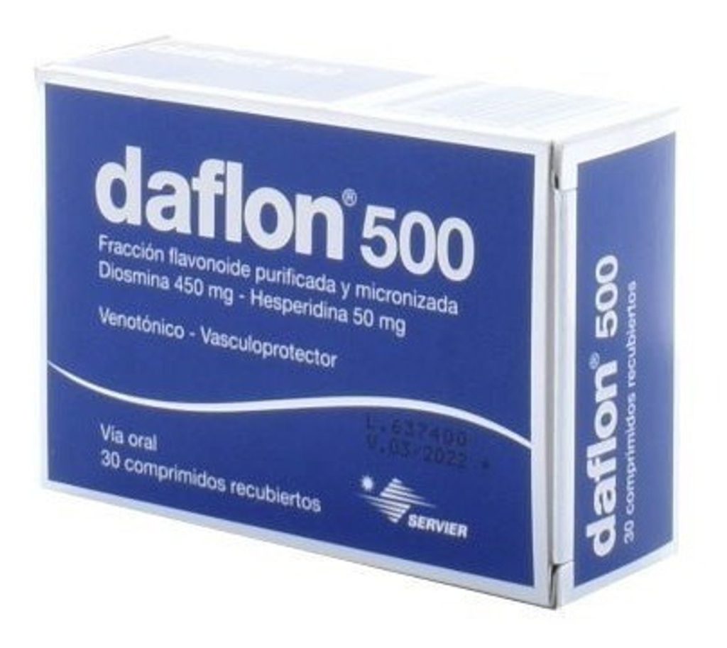 DAFLON 500 MG TAB