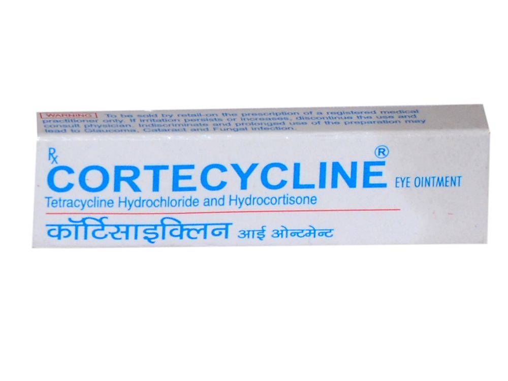 CORTECYCLINE OINT 3 GM