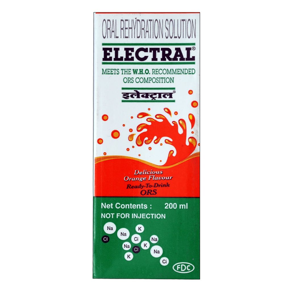 ELECTROL ORANGE LIQUID 200ML