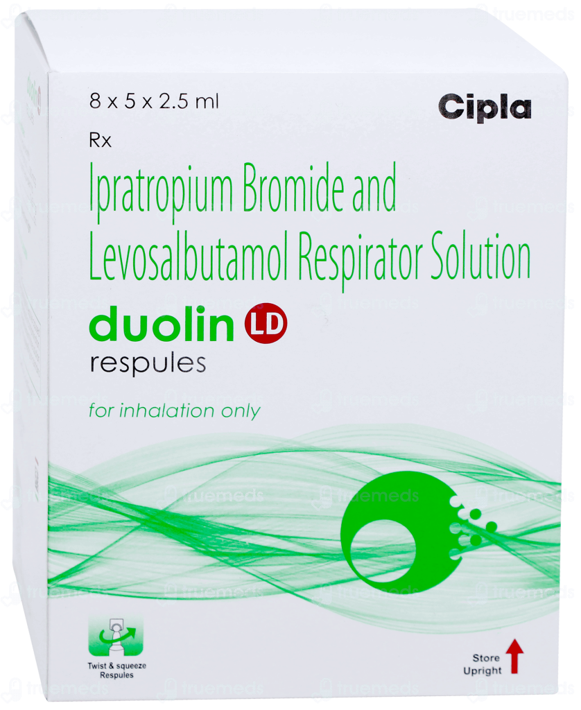 DUOLIN LD RESPULES 2.5ML